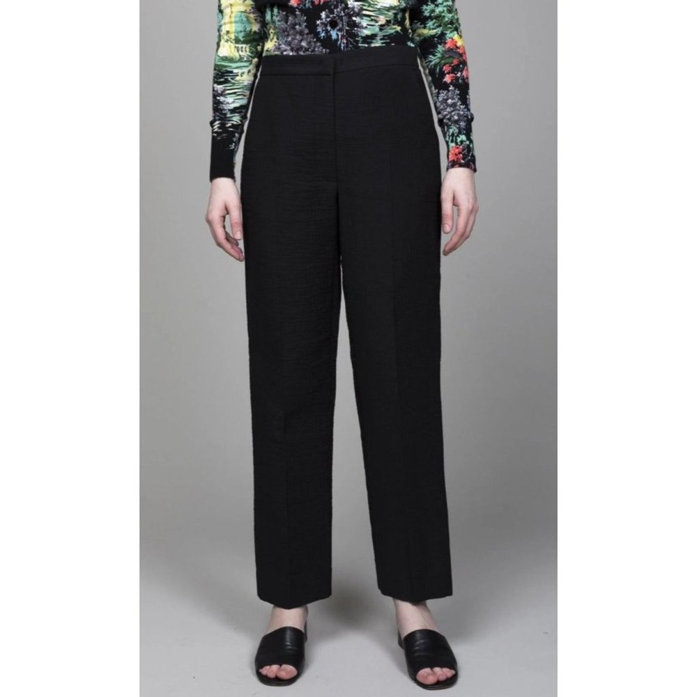 Rachel Comey Black High-Waist Wide-Leg Trousers